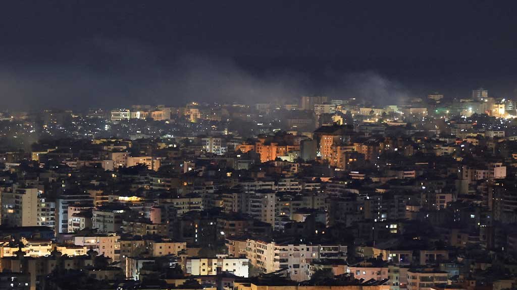 Israel strikes Beirut’s southern suburbs after Hezbollah attacks